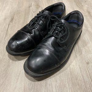 Men's Black Dress Shoes, Size 12